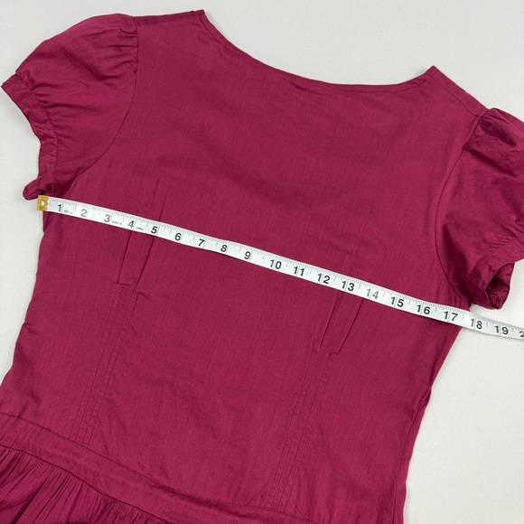 JFW Boho Embroidered Sequin Detailed Cotton Tiered Maxi Dress - Picture 4 of 10